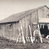 Chapman's first carpentry and contracting shop