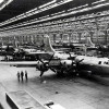 Boeing B-29 assembly line in Wichita, 1944