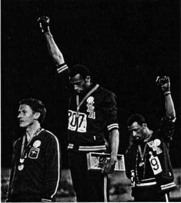 John Carlos and Tommy Smith, 1968 Mexico City Olympics