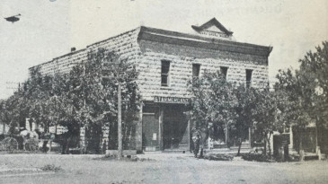 Pearl Opera House exterior, c.1910