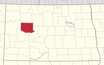 Location of the Fort Berthold Reservation