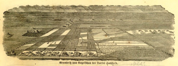 CB Schmidt's plan for land distribution in Hochfeld c.1870