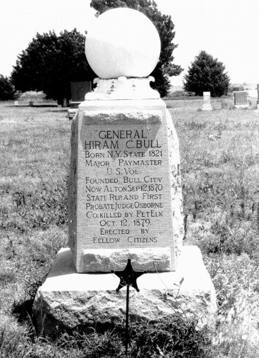 General Hiram C. Bull's grave