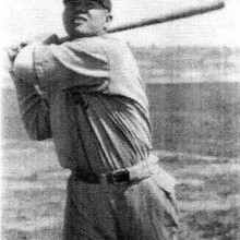 Morgan Snyder with the Kansas City Blues, 1932