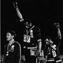 John Carlos and Tommy Smith, 1968 Mexico City Olympics