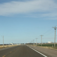 Southern Scott County windshield view, c. 2017